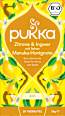 Kräutertee Zitrone & Ingwer mit Manuka-Honignote (20 Beutel) pukka