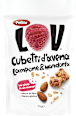 Bites all'avena, lampone e mandorla  Pellito
