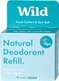 Deodorante stick ricarica Fresh cotton & Sea salt Wild