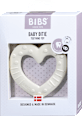 Grizalo Baby Bitie Heart Ivory, 3m+ BIBS