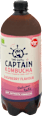 Jemne perlivý fermentovaný nápoj zo zeleného čaju Raspberry THE GUTSY CAPTAIN company