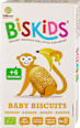 Keks sa bananom za decu, od 6+ meseci BisKids