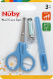 Baby Maniküre-Set blau Nûby