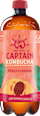 Jemne perlivý fermentovaný nápoj zo zeleného čaju Peach THE GUTSY CAPTAIN company