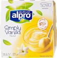 Desert od soje s okusom vanilije alpro