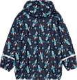 Regenjacke mit Raketen-Muster, blau, Gr. 134/140 Kilmanock