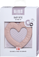 Grizalo Baby Bitie Heart Blush, 3m+ BIBS