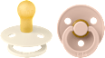 Colour duda varalica Ivory/Blush, 0 – 6 mj. BIBS