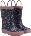 Gummistiefel mit Blumen-Muster, rosa, Gr. 28/29 Kilmanock