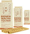 Bienenwachstücher Set (26x26 & 34x34 cm) Wrappy
