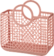 Korb aus LPDE, rosa LIEWOOD