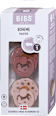 Okrogla duda Boheme, lateks - Blush 0-6m BIBS