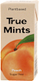 Caramelle senza zucchero al gusto di pesca True Mints