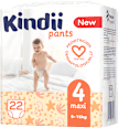 Pieluchomajtki maxi rozmiar 4, 9-15 kg Kindii