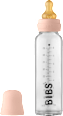 Set complet biberon 225 ml din sticlă anti-colici Blush BIBS