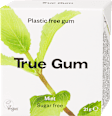 Rágógumi, menta ízű, műanyagmentes True Gum