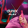 Play vibrátor 2 v 1 se stimulační špičkou durex