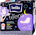 Éjszakai egészségügyi betét tiniknek, Sensitive bella for teens