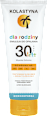 Emulsja do opalania dla rodziny SPF 30 Kolastyna Sun