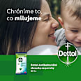 antibakteriální ubrousky na povrchy Dettol