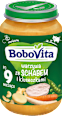 Obiadek warzywa ze schabem i kluseczkami po 9 miesiącu Bobovita