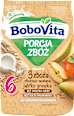 Kaszka mleczna 4 zboża jabłkowo - gruszkowa, po 6 miesiącu Bobovita