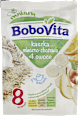 Kaszka mleczno-zbożowa 4 owoce, po 8 miesiącu Bobovita