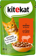 Cibo umido per gatti con manzo in salsa kitekat