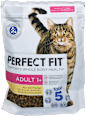 Suha hrana za mačke z lososom Perfect Fit Adult1 PERFECT FIT