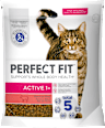 Trockenfutter Katze active 1+ Reich an Rind PERFECT FIT