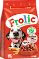 Trockenfutter Hund mit Rind Frolic