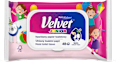 Nawilżany papier toaletowy  Junior Velvet