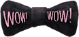 Opaska na włosy czarna WOW
