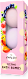 Bombe de baie cu afine + căpșuni + piersici Dairy Fun