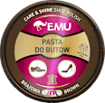 Pasta do butów w puszce - BRĄZOWA EMU