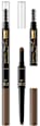 BROW Styler Multifunction 3u1 za obrve- 01 Medium brown EVELINE COSMETICS