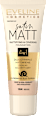 Podkład matujący Satin Matt 30 ml Nr 104 EVELINE COSMETICS