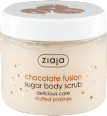 chocolate fusion - šećerni piling, miris: čokoladne praline ziaja