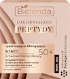 UJĘDRNIAJĄCE PEPTYDY Ujędrniająco - liftingujący krem przeciwzmarszczkowy 50+, dzień/ noc Bielenda