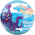 šumivá koule do koupele s překvapením Ocean Friends