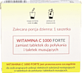 Suplement diety Witamina C 1000 Forte, saszetki UNIPHAR
