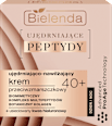 Ujędrniająco - nawilżający krem przeciwzmarszczkowy 40+, dzień/noc, Ujędrniające Paptydy Bielenda