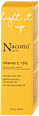 light it up serum Vitamin C 15% Nacomi