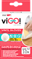 Rękawiczki winylowe, M, mocne viGO!