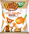 Kindersnack Mini Stangen Hirse, Karotte & Kürbis, ab 3 Jahren Billy Tiger