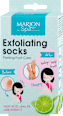 Exfoliating socks spa piling čarape za stopala - ekstrakt limete, 1 par MARION