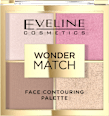 Paleta Do Konturowania Twarzy Wonder Match Nr 01, 4 kolory EVELINE COSMETICS