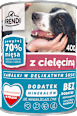 Puszka dla psa z cielęciną FRENDI