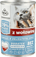 Puszka dla kota kawałki w sosie z wołowiną FRENDI