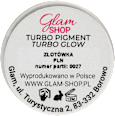 Pigment prasowany- Turbo Glow kolor ZŁOTÓWKA Glam SHOP